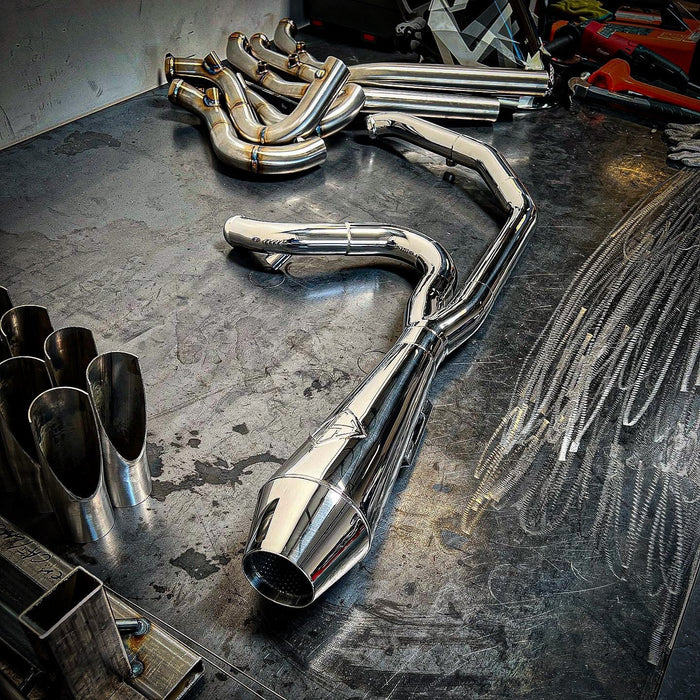 SP CONCEPTS 99-05 DYNA EXHAUST- BIG BORE 4.5"