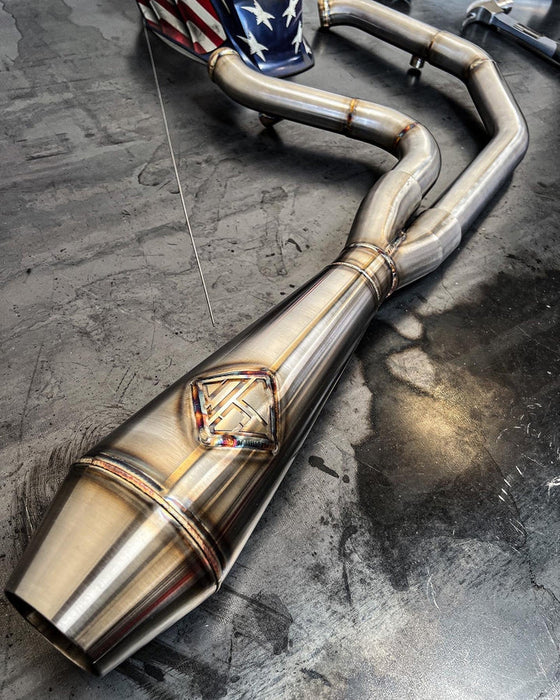 SP CONCEPTS 99-05 DYNA EXHAUST- BIG BORE 4.5"