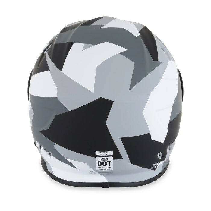 Simpson Motorcycle Ghost Bandit Helmet - Have Blue