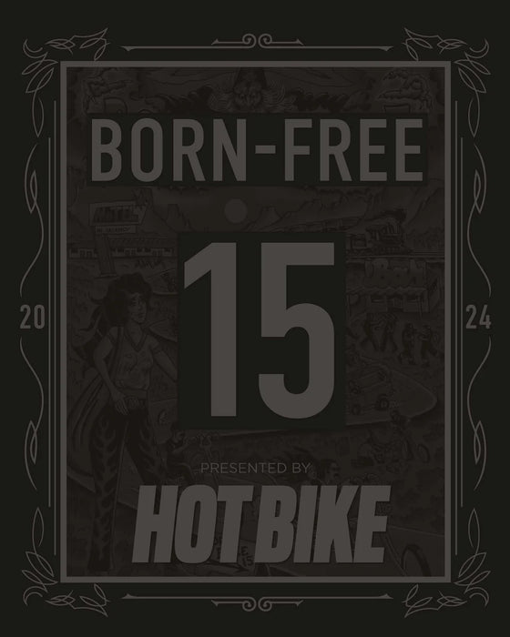 HOT BIKE MAGAZINE BORN FREE 15