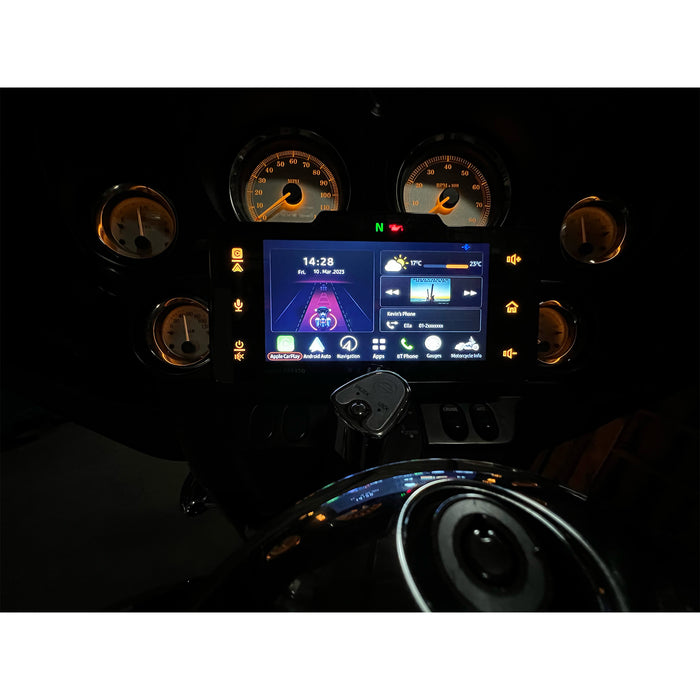 SOUNDSTREAM '98-'13 STREET GLIDE HEAD UNIT *APPLE/ANDROID PLAY*