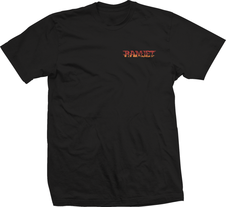 RAMJET CAMPFIRE T-SHIRT BLACK