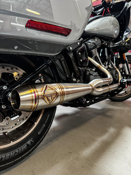 SP CONCEPTS M8 SOFTAIL EXHAUST- MID LENGTH ELSINORE